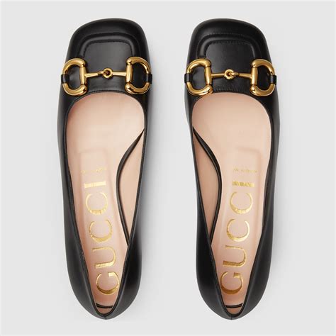 gucci shoes evening flats|Gucci ballet flat with horsebit.